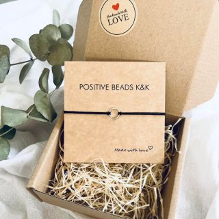 Pánský náramek s ocelovou karmou 💫